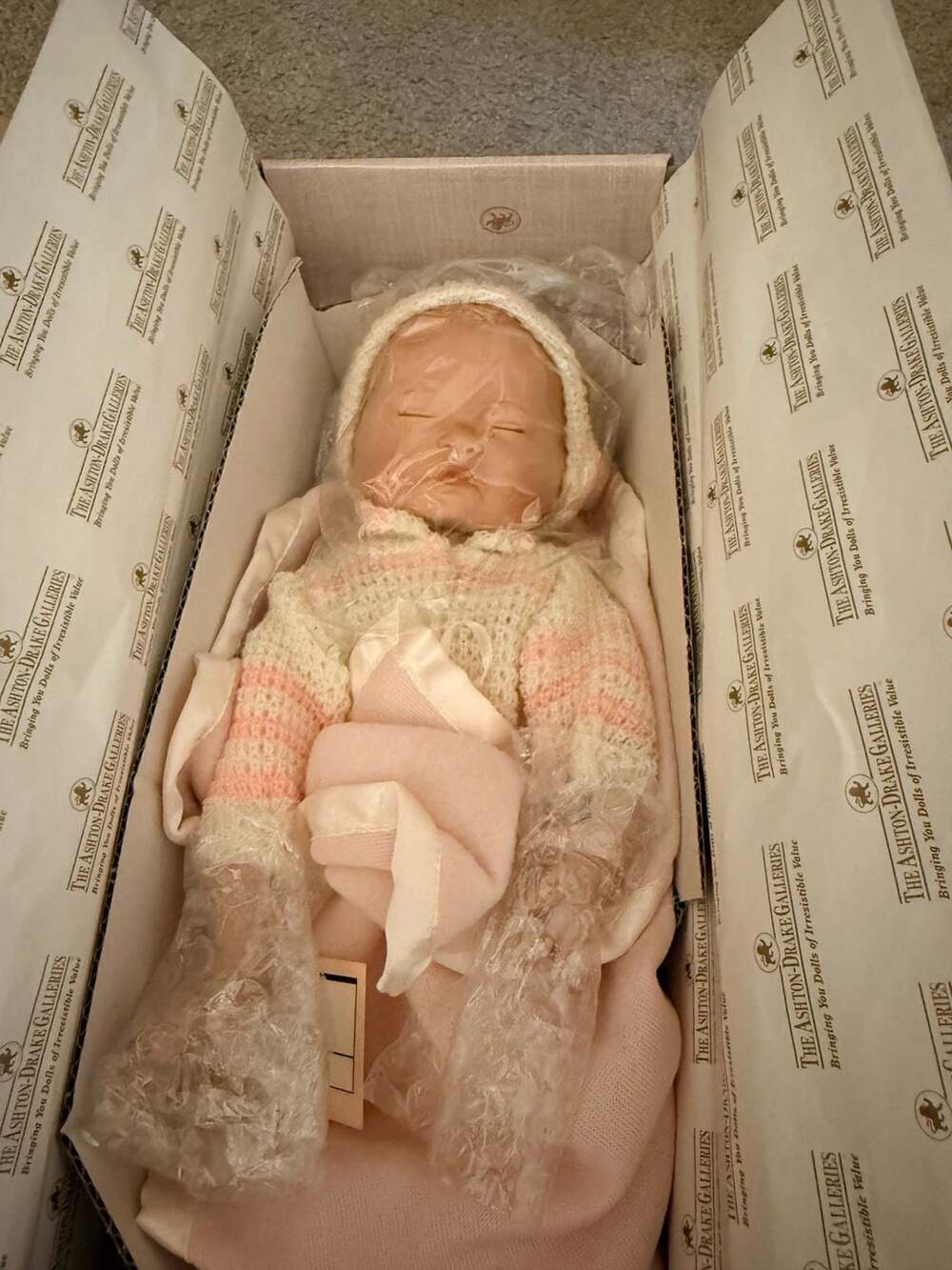Ashton-Drake Galleries Newborn Doll Miracle of Life Collection Yolanda Bello